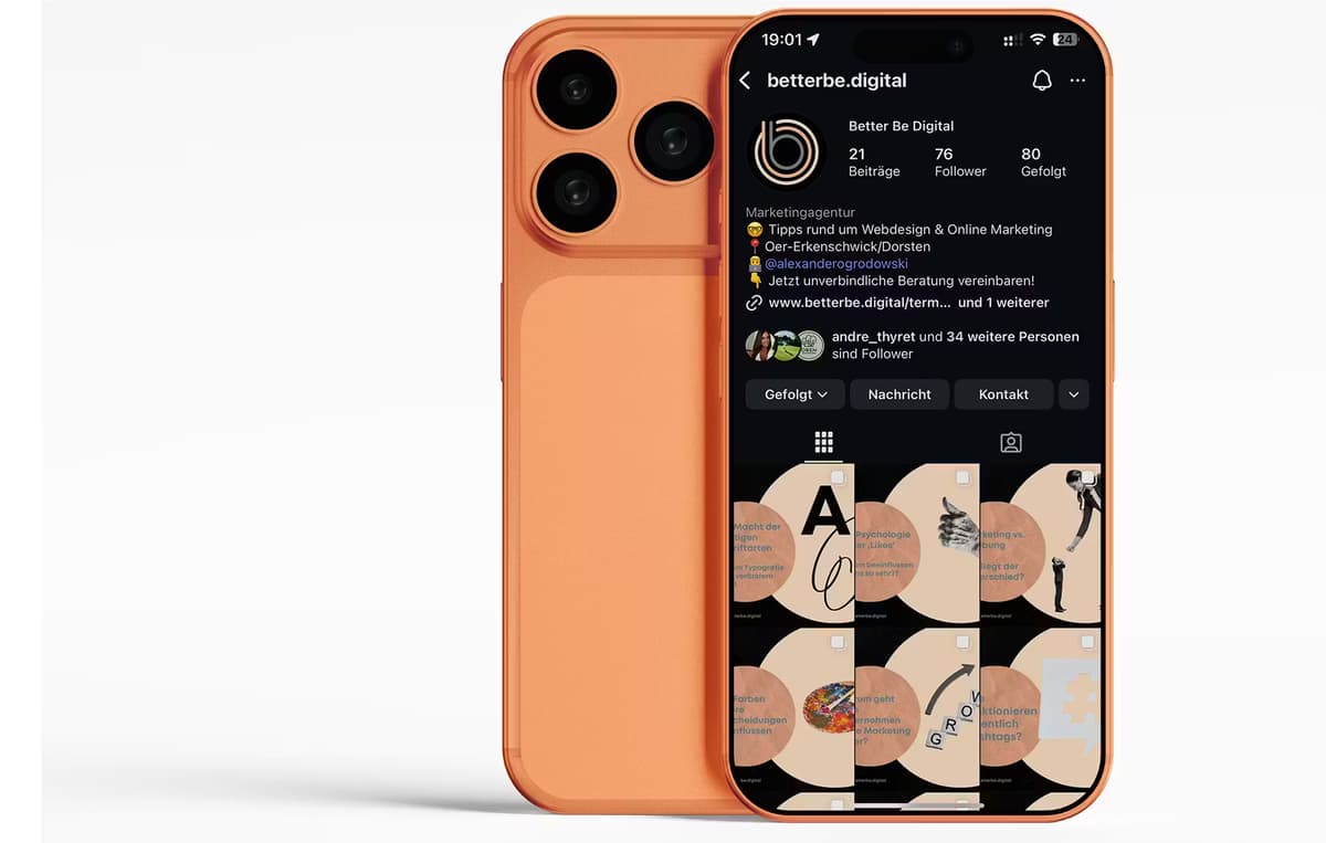 Brand Auftritt Social Media
